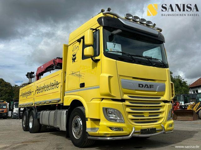 DAF XF 480/HMF 2530 L-CR Kran/Lenk/Lift/Baustoff - Lastbil med kran: billede 1 DAF XF 480/HMF 2530 L-CR Kran/Lenk/Lift/Baustoff - Lastbil med kran: billede 1
