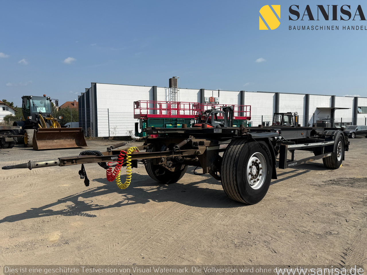 KÖGEL AW18/Wechselfahrgestell/BDF/Pneumatik - Chassis påhængsvogn: billede 1 KÖGEL AW18/Wechselfahrgestell/BDF/Pneumatik - Chassis påhængsvogn: billede 1