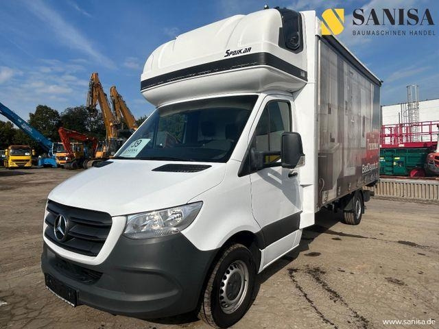 Mercedes-Benz Sprinter 317/LBW/Schlafkabine/Euro 6D - Lastbil med presenning: billede 1 Mercedes-Benz Sprinter 317/LBW/Schlafkabine/Euro 6D - Lastbil med presenning: billede 1