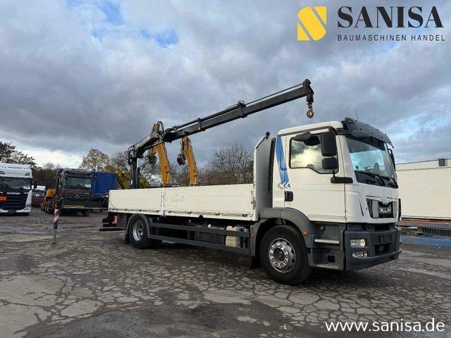 Lastbil med lad Mercedes-Benz TGM 18.340/Kran Hiab 099 E-2 HIDUO: billede 8