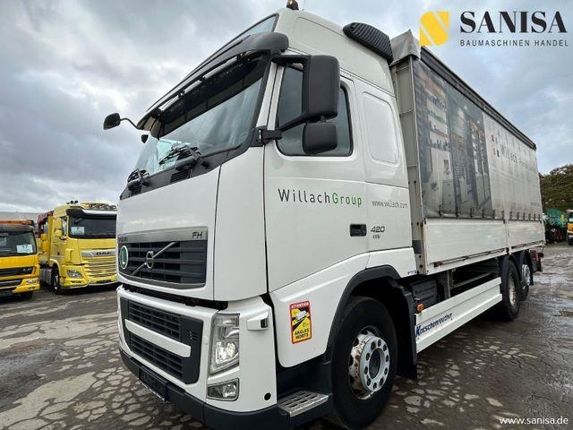 Volvo FH 420/Edscha/Schiebe/Globetrotter/Airtube - Lastbil med presenning: billede 2 Volvo FH 420/Edscha/Schiebe/Globetrotter/Airtube - Lastbil med presenning: billede 2