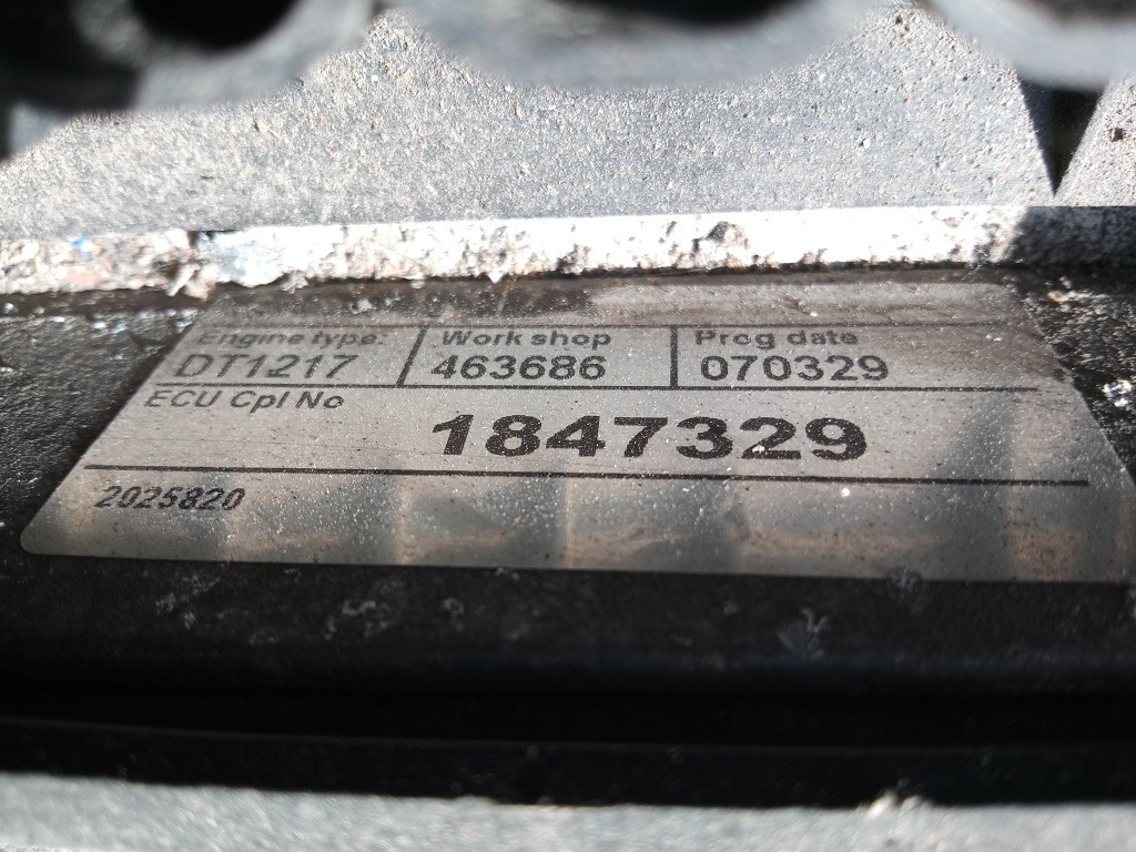 EDC Scania R420 DT1217 1847329 - Kontrol blok for Lastbil: billede 1 EDC Scania R420 DT1217 1847329 - Kontrol blok for Lastbil: billede 1