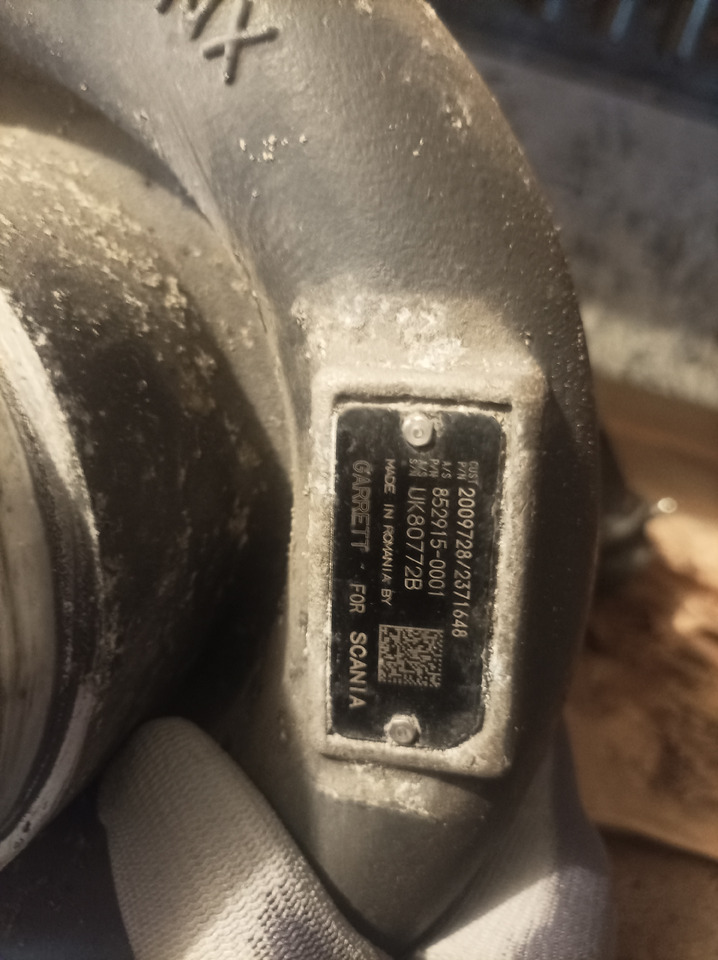 GARRETT Scania - Turbolader: billede 1 GARRETT Scania - Turbolader: billede 1