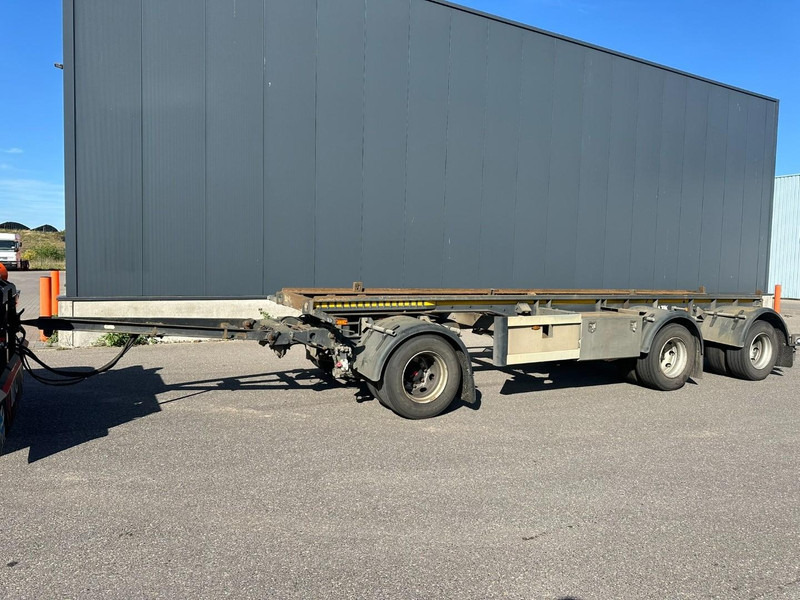 AJK AET - 30T CONTAINERAANHANGER - SAF - DISC BRAKES - AIR SUSP. - GOOD TIRES - TÜV 15-03-2026 - SmartBoard - BELGISCHE PAPIEREN - Containerbil/ Veksellad påhængsvogn: billede 1 AJK AET - 30T CONTAINERAANHANGER - SAF - DISC BRAKES - AIR SUSP. - GOOD TIRES - TÜV 15-03-2026 - SmartBoard - BELGISCHE PAPIEREN - Containerbil/ Veksellad påhængsvogn: billede 1