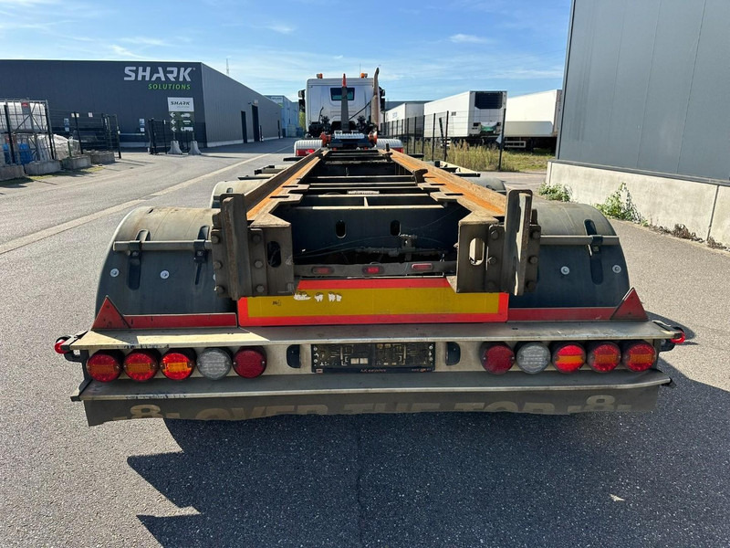AJK AET - 30T CONTAINERAANHANGER - SAF - DISC BRAKES - AIR SUSP. - GOOD TIRES - TÜV 15-03-2026 - SmartBoard - BELGISCHE PAPIEREN - Containerbil/ Veksellad påhængsvogn: billede 4 AJK AET - 30T CONTAINERAANHANGER - SAF - DISC BRAKES - AIR SUSP. - GOOD TIRES - TÜV 15-03-2026 - SmartBoard - BELGISCHE PAPIEREN - Containerbil/ Veksellad påhængsvogn: billede 4