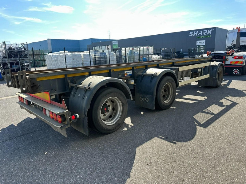AJK AET - 30T CONTAINERAANHANGER - SAF - DISC BRAKES - AIR SUSP. - GOOD TIRES - TÜV 15-03-2026 - SmartBoard - BELGISCHE PAPIEREN - Containerbil/ Veksellad påhængsvogn: billede 5 AJK AET - 30T CONTAINERAANHANGER - SAF - DISC BRAKES - AIR SUSP. - GOOD TIRES - TÜV 15-03-2026 - SmartBoard - BELGISCHE PAPIEREN - Containerbil/ Veksellad påhængsvogn: billede 5
