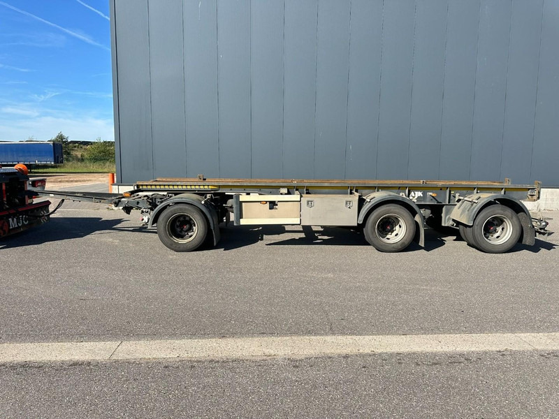 AJK AET - 30T CONTAINERAANHANGER - SAF - DISC BRAKES - AIR SUSP. - GOOD TIRES - TÜV 15-03-2026 - SmartBoard - BELGISCHE PAPIEREN - Containerbil/ Veksellad påhængsvogn: billede 2 AJK AET - 30T CONTAINERAANHANGER - SAF - DISC BRAKES - AIR SUSP. - GOOD TIRES - TÜV 15-03-2026 - SmartBoard - BELGISCHE PAPIEREN - Containerbil/ Veksellad påhængsvogn: billede 2