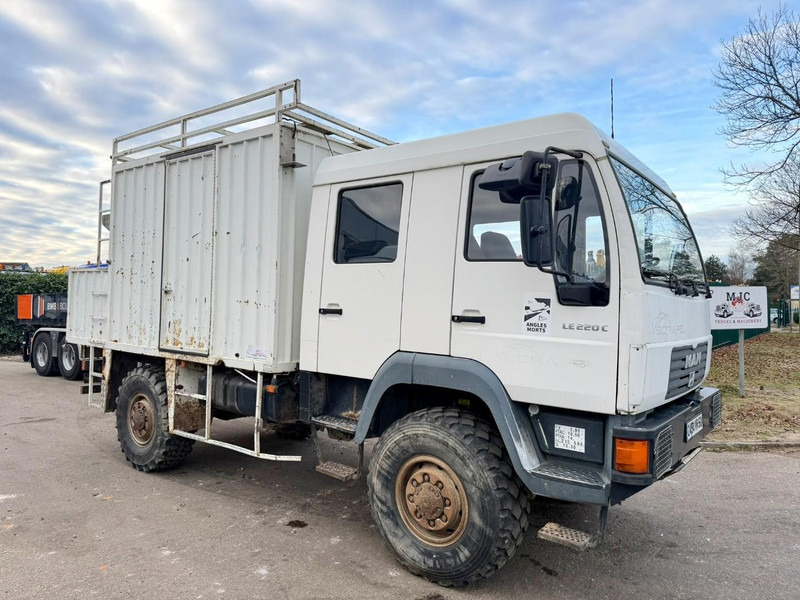 MAN LE 220 C 4x4 CAMPER BASE - EXPEDITION TRUCK - CAMPING CAR - WOHNMOBILBASIS - CAMION EXPEDITION - CAMPER BASE - Autocamper: billede 1 MAN LE 220 C 4x4 CAMPER BASE - EXPEDITION TRUCK - CAMPING CAR - WOHNMOBILBASIS - CAMION EXPEDITION - CAMPER BASE - Autocamper: billede 1