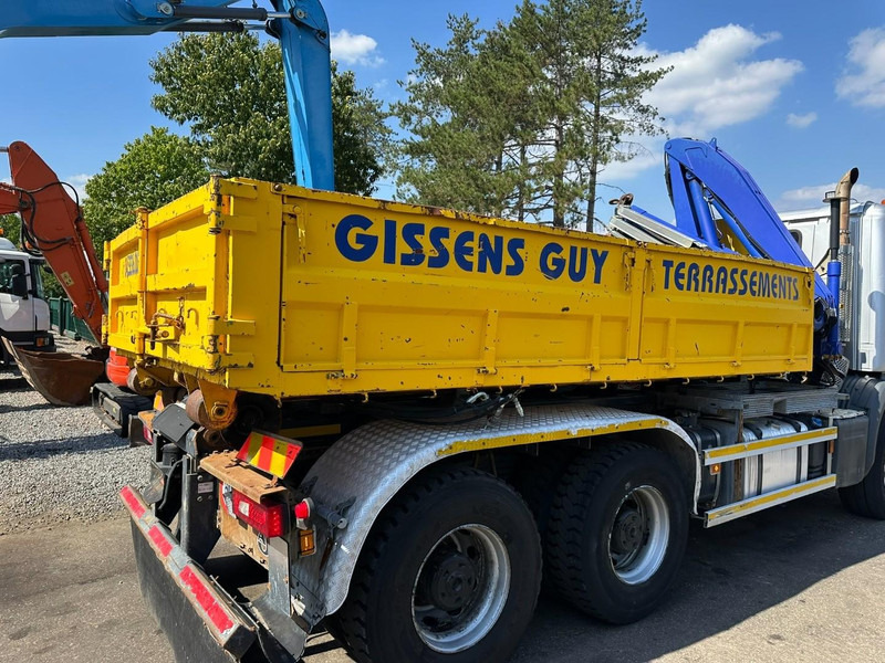 CONTAINER + CRANE FASSI F85.22 - 4m50 platform - 2x hydr - 2 extra hydr Functions for grabber + rotator - 5m70 total length - Kroghejs/ Liftdumper: billede 3 CONTAINER + CRANE FASSI F85.22 - 4m50 platform - 2x hydr - 2 extra hydr Functions for grabber + rotator - 5m70 total length - Kroghejs/ Liftdumper: billede 3