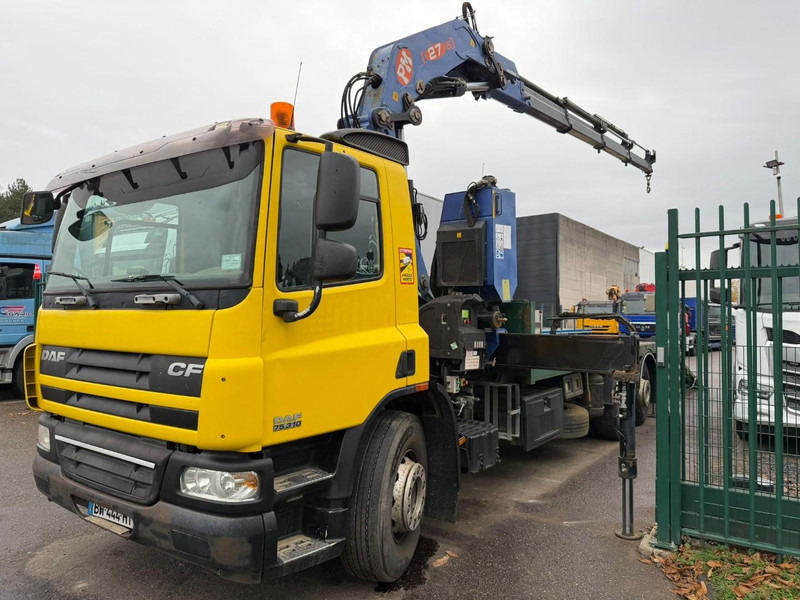 DAF CF 75.310 6X2 PRITSCHE + KRAN PM 27 S-4 + RADIO + WINCH - FULL RAMP - LIFT + STEERING AXLE - MANUAL GEARBOX - FR TRUCK - Lastbil med lad, Lastbil med kran: billede 4 DAF CF 75.310 6X2 PRITSCHE + KRAN PM 27 S-4 + RADIO + WINCH - FULL RAMP - LIFT + STEERING AXLE - MANUAL GEARBOX - FR TRUCK - Lastbil med lad, Lastbil med kran: billede 4