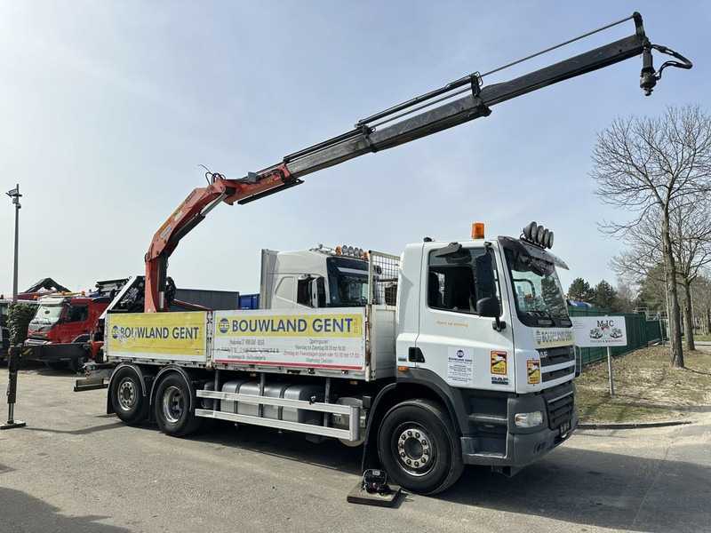 DAF CF 85.460 6x2 LIFT+LENK ACHSE + KRAN PALFINGER PK 18500 (3x) + RADIO + ROTATOR - EURO 5 - AS TRONIC - BE TRUCK - Lastbil chassis, Lastbil med kran: billede 2 DAF CF 85.460 6x2 LIFT+LENK ACHSE + KRAN PALFINGER PK 18500 (3x) + RADIO + ROTATOR - EURO 5 - AS TRONIC - BE TRUCK - Lastbil chassis, Lastbil med kran: billede 2