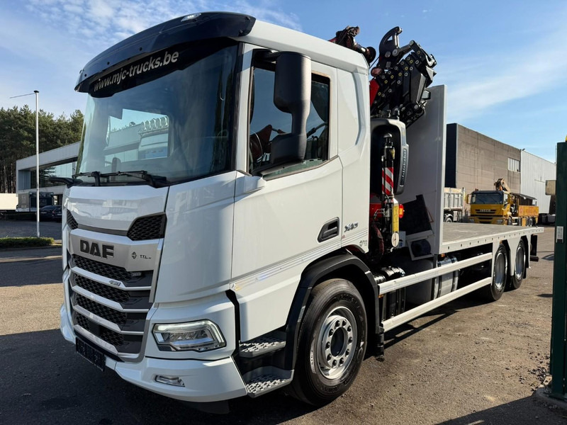 DAF XD 450 6x4 PRITSCHE + (24m) KRAN FASSI F345 8x + WINCH - 35.000km - *TOP CONDITION* - BE TRUCK - Lastbil med lad, Lastbil med kran: billede 4 DAF XD 450 6x4 PRITSCHE + (24m) KRAN FASSI F345 8x + WINCH - 35.000km - *TOP CONDITION* - BE TRUCK - Lastbil med lad, Lastbil med kran: billede 4