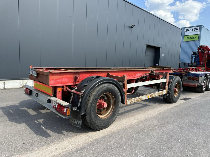 DEOM - SCHMIT R202P 2-AS CONTAINER TRANSPORT - BPW - GOEDE BANDEN - LUCHTVERING - BELGISCHE PAPIEREN - Containerbil/ Veksellad påhængsvogn: billede 2 DEOM - SCHMIT R202P 2-AS CONTAINER TRANSPORT - BPW - GOEDE BANDEN - LUCHTVERING - BELGISCHE PAPIEREN - Containerbil/ Veksellad påhængsvogn: billede 2