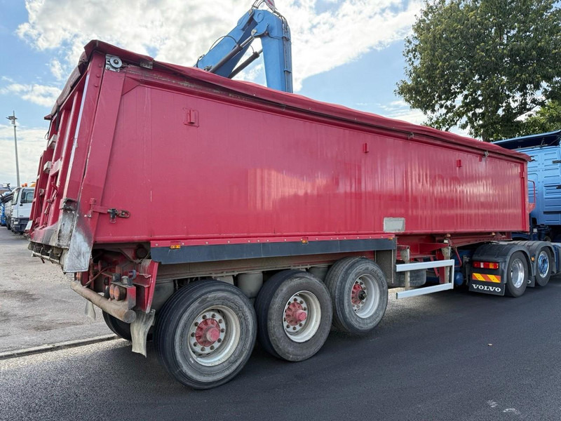 LAG 0-3-37 KAL - 3-AXLES ALU TIPPER - 42m3 AIR SUSPENSION - BPW DRUM - MARCOLIN COVER - Tipvogn sættevogn: billede 2 LAG 0-3-37 KAL - 3-AXLES ALU TIPPER - 42m3 AIR SUSPENSION - BPW DRUM - MARCOLIN COVER - Tipvogn sættevogn: billede 2