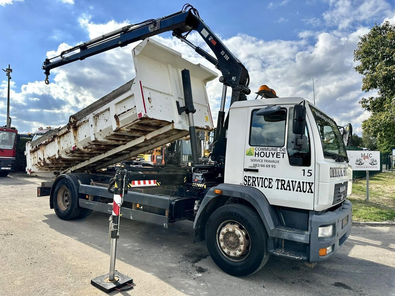 MAN LC 18.280 18T 4x2 TIPPER + CRANE (2018!!!) HIAB 099 E-2 DUO (921h!) - *157.000km* - FULL AIR - BE TRUCK - Tipvogn lastbil, Lastbil med kran: billede 1 MAN LC 18.280 18T 4x2 TIPPER + CRANE (2018!!!) HIAB 099 E-2 DUO (921h!) - *157.000km* - FULL AIR - BE TRUCK - Tipvogn lastbil, Lastbil med kran: billede 1
