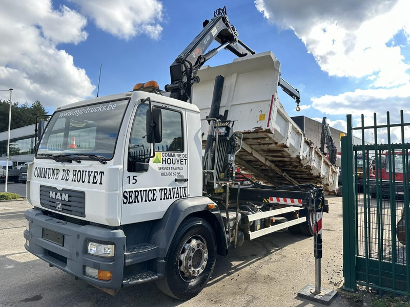 MAN LC 18.280 18T 4x2 TIPPER + CRANE (2018!!!) HIAB 099 E-2 DUO (921h!) - *157.000km* - FULL AIR - BE TRUCK - Tipvogn lastbil, Lastbil med kran: billede 2 MAN LC 18.280 18T 4x2 TIPPER + CRANE (2018!!!) HIAB 099 E-2 DUO (921h!) - *157.000km* - FULL AIR - BE TRUCK - Tipvogn lastbil, Lastbil med kran: billede 2