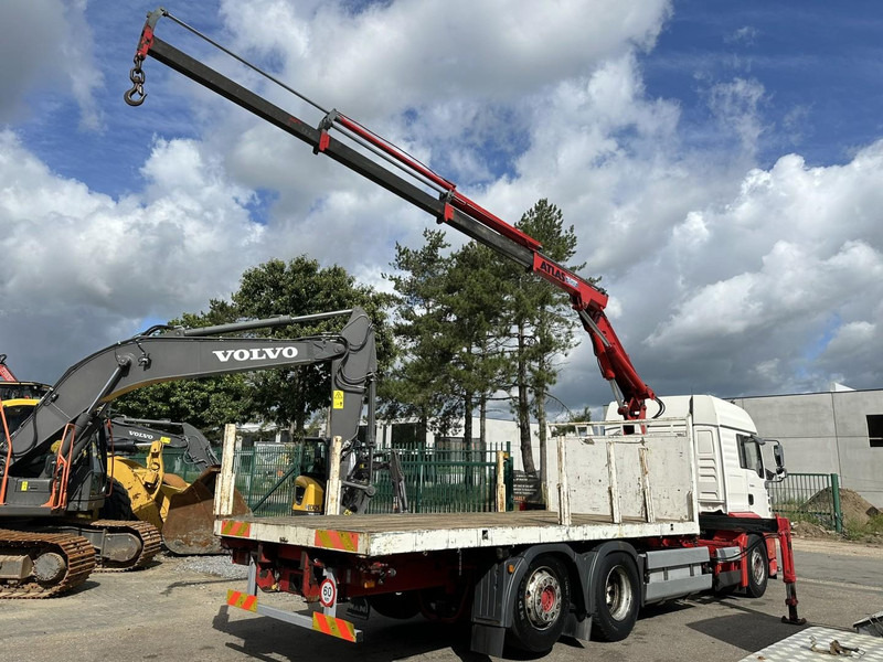 MAN TG 360 A 6x2 + CRANE ATLAS 100.1 A3 - PLATFORM 5m80 - E3 - LIFT-AXLE - FULL AIR SUSPENSION - ZF AS TRONIC - BE TRUCK - Lastbil med kran: billede 5 MAN TG 360 A 6x2 + CRANE ATLAS 100.1 A3 - PLATFORM 5m80 - E3 - LIFT-AXLE - FULL AIR SUSPENSION - ZF AS TRONIC - BE TRUCK - Lastbil med kran: billede 5