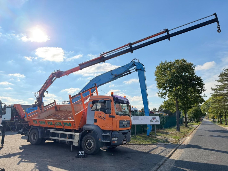 MAN TGA 18.310 4x4 Hydro-drive 2-SEITEN KIPPER + KRAN ATLAS 165 (4x) + RADIO - BE truck - Tipvogn lastbil, Lastbil med kran: billede 1 MAN TGA 18.310 4x4 Hydro-drive 2-SEITEN KIPPER + KRAN ATLAS 165 (4x) + RADIO - BE truck - Tipvogn lastbil, Lastbil med kran: billede 1