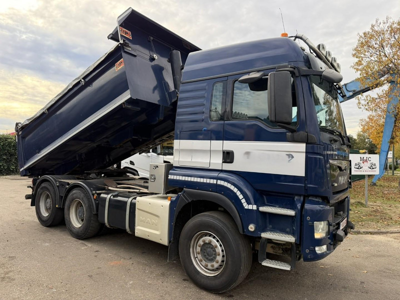 MAN TGS 33.480 6x4 TIPPER + TRACTOR - DOUBLE SYSTEM / WISSELSYSTEEM / DOUBLE PVA - RETARDER - HUB REDUCTION - BE TRUCK - Tipvogn lastbil: billede 1 MAN TGS 33.480 6x4 TIPPER + TRACTOR - DOUBLE SYSTEM / WISSELSYSTEEM / DOUBLE PVA - RETARDER - HUB REDUCTION - BE TRUCK - Tipvogn lastbil: billede 1