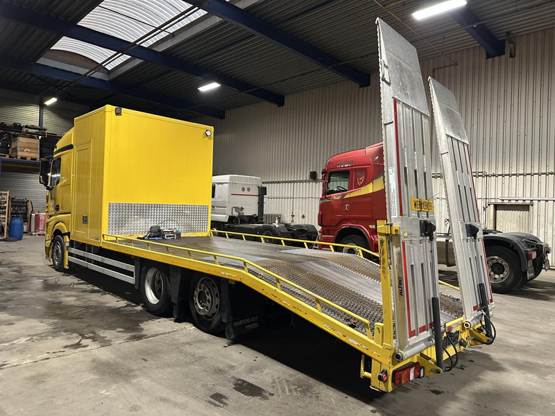 Mercedes-Benz ACTROS 2745 6x2 OPRIJWAGEN / AUTOTRANSPORTER / MACHINE CARRIER - WINCH - 6m10 - EURO 5 - LIFT AXLE - HYDR RAMPS - NL TRUCK - Biltransportør lastbil: billede 2 Mercedes-Benz ACTROS 2745 6x2 OPRIJWAGEN / AUTOTRANSPORTER / MACHINE CARRIER - WINCH - 6m10 - EURO 5 - LIFT AXLE - HYDR RAMPS - NL TRUCK - Biltransportør lastbil: billede 2