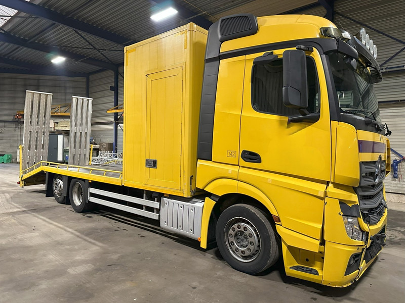 Mercedes-Benz ACTROS 2745 6x2 OPRIJWAGEN / AUTOTRANSPORTER / MACHINE CARRIER - WINCH - 6m10 - EURO 5 - LIFT AXLE - HYDR RAMPS - NL TRUCK - Biltransportør lastbil: billede 4 Mercedes-Benz ACTROS 2745 6x2 OPRIJWAGEN / AUTOTRANSPORTER / MACHINE CARRIER - WINCH - 6m10 - EURO 5 - LIFT AXLE - HYDR RAMPS - NL TRUCK - Biltransportør lastbil: billede 4