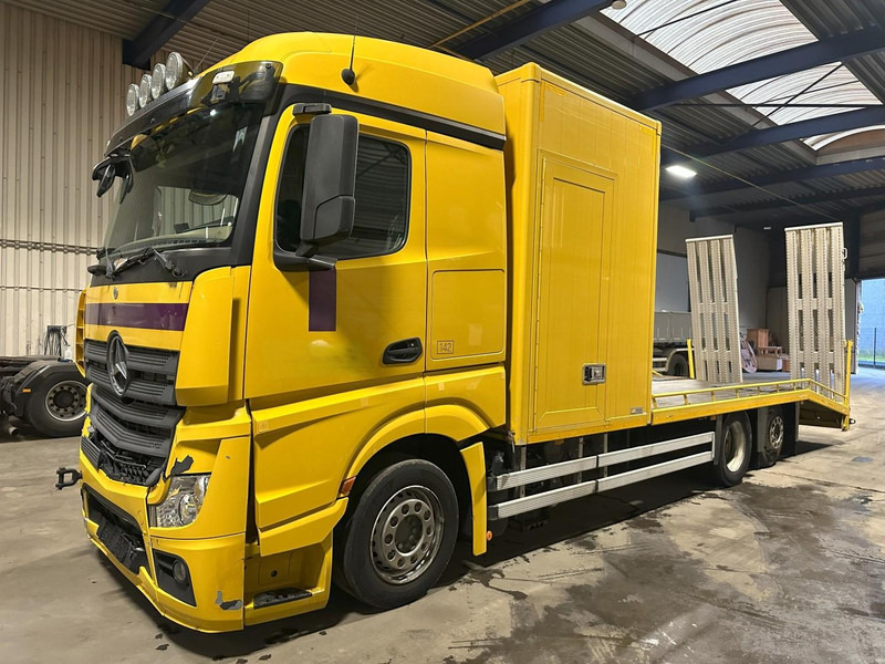 Mercedes-Benz ACTROS 2745 6x2 OPRIJWAGEN / AUTOTRANSPORTER / MACHINE TRANSPORTER - WINCH - 6m10 - EURO 5 - LIFT AXLE - HYDR RAMPS - NL TRUCK - Bjærgningskøretøj: billede 2 Mercedes-Benz ACTROS 2745 6x2 OPRIJWAGEN / AUTOTRANSPORTER / MACHINE TRANSPORTER - WINCH - 6m10 - EURO 5 - LIFT AXLE - HYDR RAMPS - NL TRUCK - Bjærgningskøretøj: billede 2