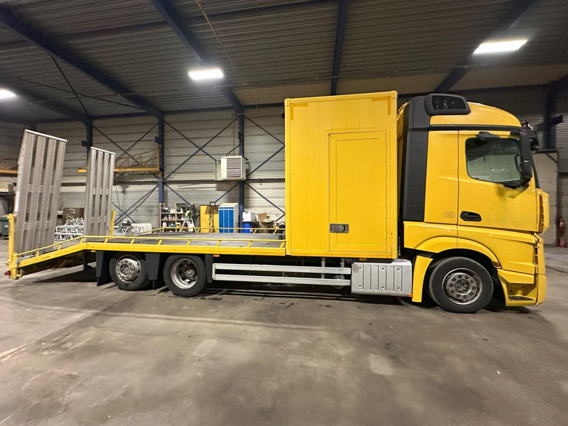 Mercedes-Benz ACTROS 2745 6x2 OPRIJWAGEN / AUTOTRANSPORTER / MACHINE TRANSPORTER - WINCH - 6m10 - EURO 5 - LIFT AXLE - HYDR RAMPS - NL TRUCK - Bjærgningskøretøj: billede 5 Mercedes-Benz ACTROS 2745 6x2 OPRIJWAGEN / AUTOTRANSPORTER / MACHINE TRANSPORTER - WINCH - 6m10 - EURO 5 - LIFT AXLE - HYDR RAMPS - NL TRUCK - Bjærgningskøretøj: billede 5