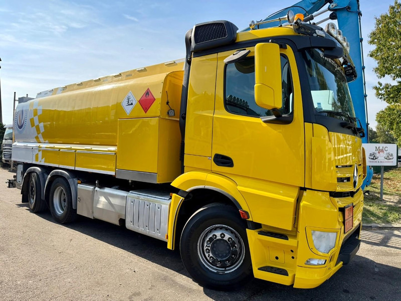 Mercedes-Benz ANTOS 2632 6x2 FUEL TANKER 16.000L - 4 COMP - DIESEL / PETROL - RETARDER - EURO 6 - LIFT / STEERING AXLE - *FULL AIR* - BE TRUCK - Tankbil: billede 1 Mercedes-Benz ANTOS 2632 6x2 FUEL TANKER 16.000L - 4 COMP - DIESEL / PETROL - RETARDER - EURO 6 - LIFT / STEERING AXLE - *FULL AIR* - BE TRUCK - Tankbil: billede 1