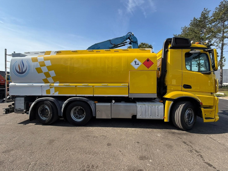 Mercedes-Benz ANTOS 2632 6x2 FUEL TANKER 16.000L - 4 COMP - DIESEL / PETROL - RETARDER - EURO 6 - LIFT / STEERING AXLE - *FULL AIR* - BE TRUCK - Tankbil: billede 4 Mercedes-Benz ANTOS 2632 6x2 FUEL TANKER 16.000L - 4 COMP - DIESEL / PETROL - RETARDER - EURO 6 - LIFT / STEERING AXLE - *FULL AIR* - BE TRUCK - Tankbil: billede 4