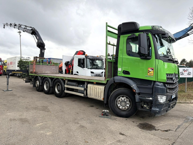 Mercedes-Benz AROCS 3240 8x4 TRIDEM + CRANE HIAB 166 E-5 HIPRO - ROTATOR - 5/6F - RADIO - PLATFORM 7m50 - EURO 6 - *324.000km* - LIFT + STEERING AXLE - Lastbil med kran: billede 1 Mercedes-Benz AROCS 3240 8x4 TRIDEM + CRANE HIAB 166 E-5 HIPRO - ROTATOR - 5/6F - RADIO - PLATFORM 7m50 - EURO 6 - *324.000km* - LIFT + STEERING AXLE - Lastbil med kran: billede 1
