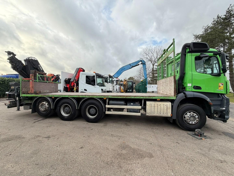 Mercedes-Benz AROCS 3240 8x4 TRIDEM PRITSCHE + KRAN HIAB 166 E-5 HIPRO - ROTATOR - 5/6F - RADIO - PLATFORM 7m50 - EURO 6 - *324.000km* - LIFT + STEERING AXLE - Lastbil med lad, Lastbil med kran: billede 5 Mercedes-Benz AROCS 3240 8x4 TRIDEM PRITSCHE + KRAN HIAB 166 E-5 HIPRO - ROTATOR - 5/6F - RADIO - PLATFORM 7m50 - EURO 6 - *324.000km* - LIFT + STEERING AXLE - Lastbil med lad, Lastbil med kran: billede 5