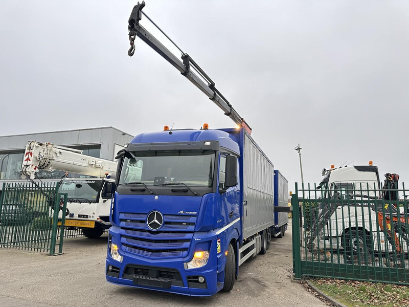Mercedes-Benz Actros 2645 6x2 105m³ JUMBO + RETARDER + KRAN PALFINGER PK 19.001 SLD (4x) + RADIO - *FULL AIR* - FRIGO - EURO 6 - SAF AXLES - BELGIAN TRUCK - Lastbil varevogn, Lastbil med kran: billede 4 Mercedes-Benz Actros 2645 6x2 105m³ JUMBO + RETARDER + KRAN PALFINGER PK 19.001 SLD (4x) + RADIO - *FULL AIR* - FRIGO - EURO 6 - SAF AXLES - BELGIAN TRUCK - Lastbil varevogn, Lastbil med kran: billede 4