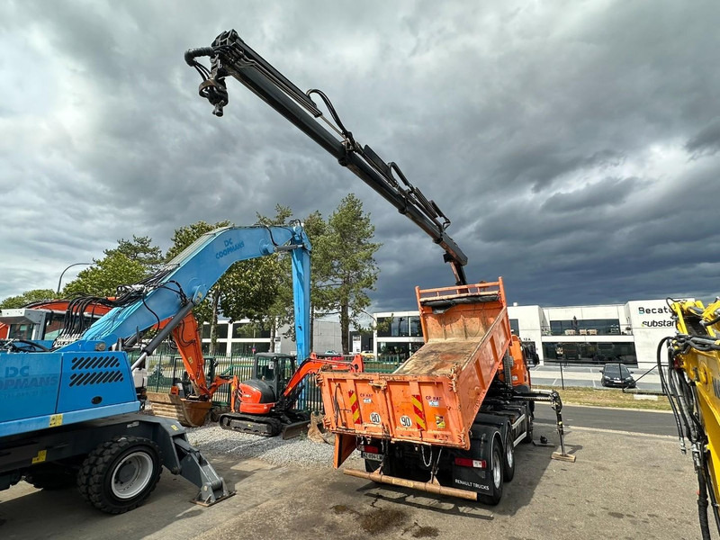 Renault KERAX 380 DXI 6x4 TIPPER + CRANE HIAB 144 B-3 - RADIO - *246.000km* - RETARDER - BORDMATIC - EURO 5 - Tipvogn lastbil, Lastbil med kran: billede 5 Renault KERAX 380 DXI 6x4 TIPPER + CRANE HIAB 144 B-3 - RADIO - *246.000km* - RETARDER - BORDMATIC - EURO 5 - Tipvogn lastbil, Lastbil med kran: billede 5