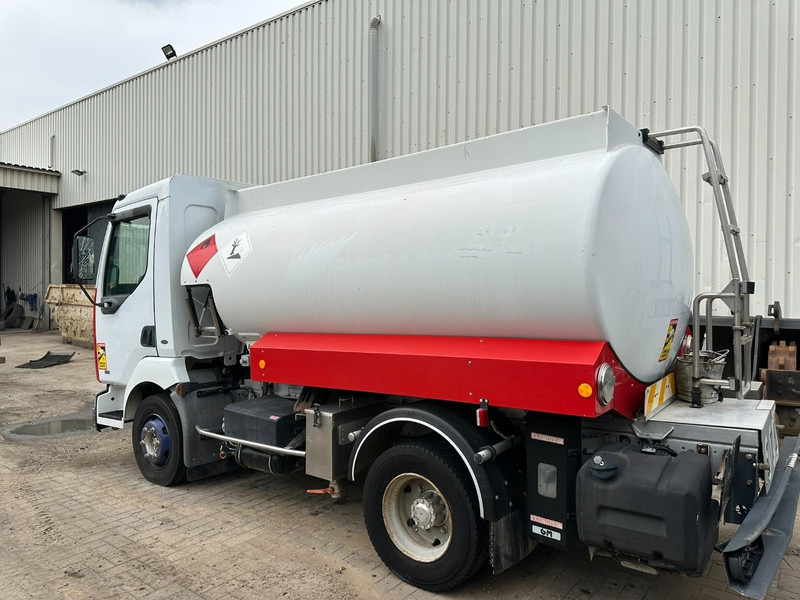 Renault MIDLUM 150 FUEL TANKER / CITERNE MAZOUT - 6500L - 3 COMPARTIMENTS - *ENGINE PROBLEM* - Tankbil: billede 4 Renault MIDLUM 150 FUEL TANKER / CITERNE MAZOUT - 6500L - 3 COMPARTIMENTS - *ENGINE PROBLEM* - Tankbil: billede 4