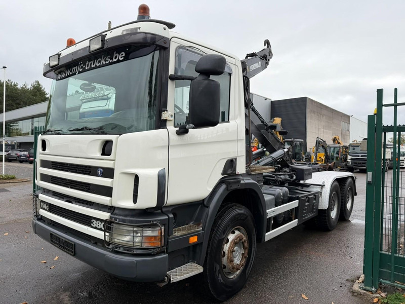 Scania 114C-380 6X4 HOOKLIFT / GANCHO HIAB MULTILIFT - RETARDER - A/C - EURO 3 - SPRING / BALLESTAS / BLATT / LAMES - Lastbil kroghejs: billede 3 Scania 114C-380 6X4 HOOKLIFT / GANCHO HIAB MULTILIFT - RETARDER - A/C - EURO 3 - SPRING / BALLESTAS / BLATT / LAMES - Lastbil kroghejs: billede 3