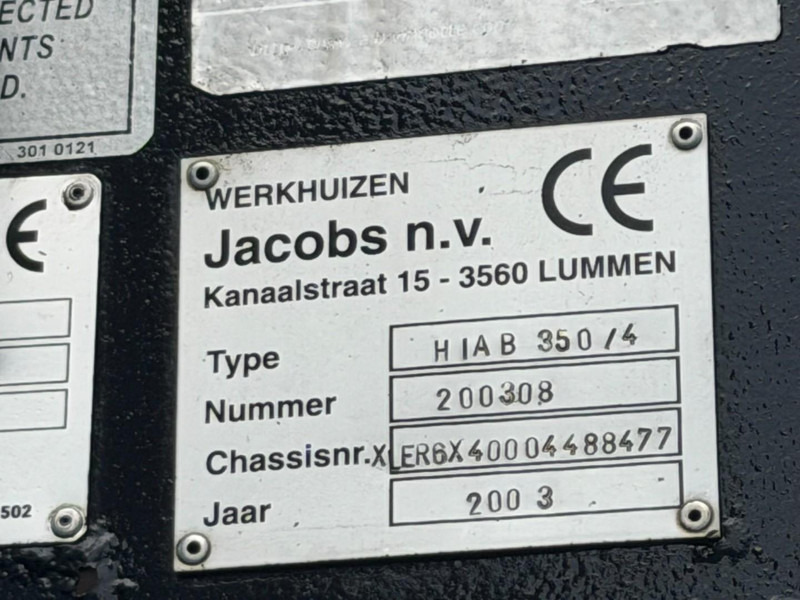 Scania 164L-480 V8 6x4 BAUSTOFF + KRAN HIAB 350-4 + JIB 90-4 - *TOP ZUSTAND* - ROTATOR - RADIO - RETARDER - BLATT / AP ACHSEN - BELGISCHE LKW - Lastbil med lad, Lastbil med kran: billede 5 Scania 164L-480 V8 6x4 BAUSTOFF + KRAN HIAB 350-4 + JIB 90-4 - *TOP ZUSTAND* - ROTATOR - RADIO - RETARDER - BLATT / AP ACHSEN - BELGISCHE LKW - Lastbil med lad, Lastbil med kran: billede 5