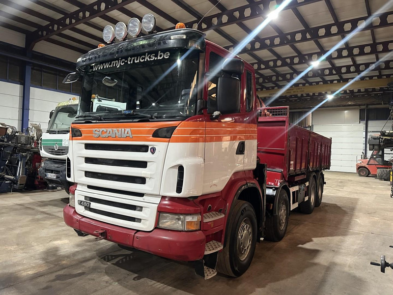 Scania G480 8x4 TIPPER + CRANE ATLAS 240.E4 + RADIO - STEEL SPRING / BIG AXLES - Tipvogn lastbil, Lastbil med kran: billede 3 Scania G480 8x4 TIPPER + CRANE ATLAS 240.E4 + RADIO - STEEL SPRING / BIG AXLES - Tipvogn lastbil, Lastbil med kran: billede 3