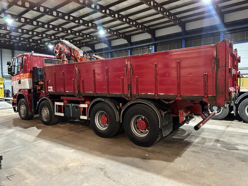 Scania G480 8x4 TIPPER + CRANE ATLAS 240.E4 + RADIO - STEEL SPRING / BIG AXLES - Tipvogn lastbil, Lastbil med kran: billede 4 Scania G480 8x4 TIPPER + CRANE ATLAS 240.E4 + RADIO - STEEL SPRING / BIG AXLES - Tipvogn lastbil, Lastbil med kran: billede 4