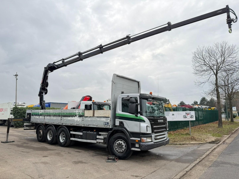 Scania P380 8x4 TRIDEM BAUSTOFF + KRAN HIAB 166 ES-5 HIPRO - ROTATOR + RADIO - 7m60 PRITSCHE - MANUAL - LIFT + LENKACHSE - Lastbil med kran: billede 2 Scania P380 8x4 TRIDEM BAUSTOFF + KRAN HIAB 166 ES-5 HIPRO - ROTATOR + RADIO - 7m60 PRITSCHE - MANUAL - LIFT + LENKACHSE - Lastbil med kran: billede 2