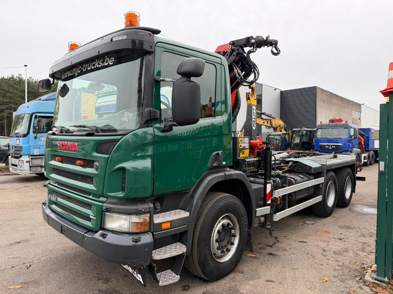 Scania P400 6x4 ABROLLKIPPER + KRAN PALFINGER PK9001 EH - RETARDER - 5/6F + ROTATOR + RADIO - WB 3m90 - EURO 5 - HUB REDUCTION / SPRING - BE TRUCK - Lastbil kroghejs: billede 3 Scania P400 6x4 ABROLLKIPPER + KRAN PALFINGER PK9001 EH - RETARDER - 5/6F + ROTATOR + RADIO - WB 3m90 - EURO 5 - HUB REDUCTION / SPRING - BE TRUCK - Lastbil kroghejs: billede 3