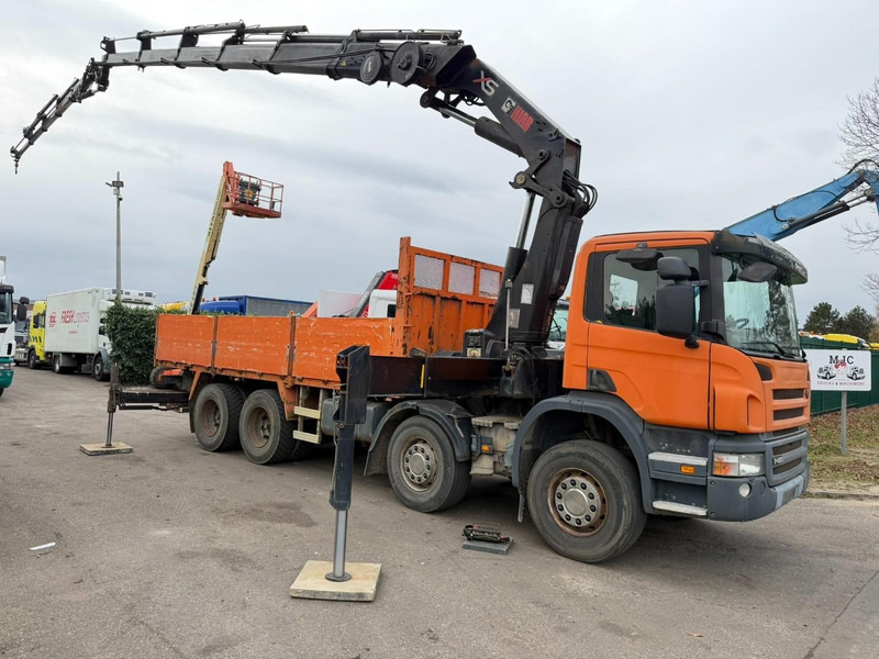 Scania P420 8X4 + (25m) CRANE HIAB 422 E-5 HIPRO + JIB 100X-4 - RETARDER - *284.000km* - MANUAL - STEEL SPRING - EURO 3 - BE TRUCK - Lastbil med kran: billede 1 Scania P420 8X4 + (25m) CRANE HIAB 422 E-5 HIPRO + JIB 100X-4 - RETARDER - *284.000km* - MANUAL - STEEL SPRING - EURO 3 - BE TRUCK - Lastbil med kran: billede 1