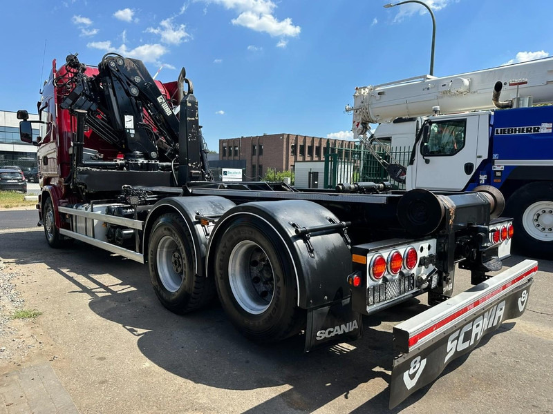 Scania R580 6X2 V8 HOOKLIFT + CRANE HIAB 211 E-4 HIPRO - ROTATOR - RETARDER - ALCOA ALU - RADIO - NL TRUCK - Lastbil kroghejs, Lastbil med kran: billede 5 Scania R580 6X2 V8 HOOKLIFT + CRANE HIAB 211 E-4 HIPRO - ROTATOR - RETARDER - ALCOA ALU - RADIO - NL TRUCK - Lastbil kroghejs, Lastbil med kran: billede 5