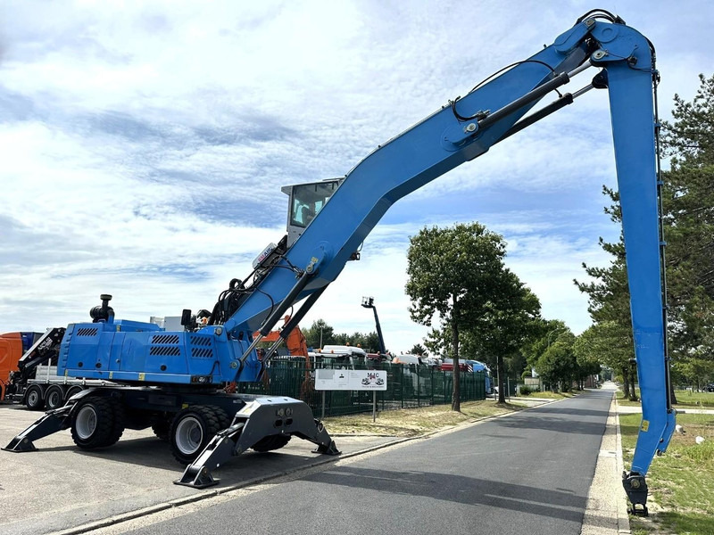 Terex FUCHS MHL 360 OVERSLAGKRAAN / MATERIAL HANDLER / UMSCHLAGBAGGER - TOP ZUSTAND - Hjulgravemaskine: billede 1 Terex FUCHS MHL 360 OVERSLAGKRAAN / MATERIAL HANDLER / UMSCHLAGBAGGER - TOP ZUSTAND - Hjulgravemaskine: billede 1