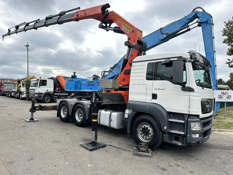 MAN TGS 26.440 6X4 SZM + (22m) KRAN PALFINGER PK62002 E 6x H + 1ME - RETARDER - EURO 5 - BE TRUCK - Trækker: billede 2 MAN TGS 26.440 6X4 SZM + (22m) KRAN PALFINGER PK62002 E 6x H + 1ME - RETARDER - EURO 5 - BE TRUCK - Trækker: billede 2