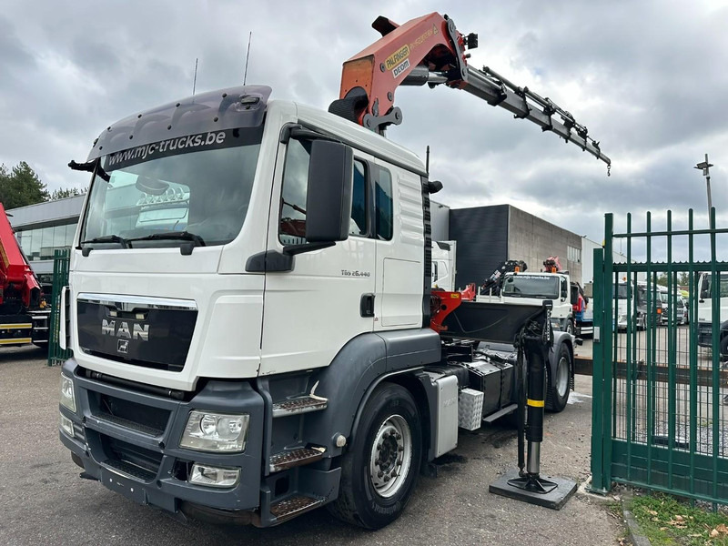 MAN TGS 26.440 6X4 SZM + (22m) KRAN PALFINGER PK62002 E 6x H + 1ME - RETARDER - EURO 5 - BE TRUCK - Trækker: billede 4 MAN TGS 26.440 6X4 SZM + (22m) KRAN PALFINGER PK62002 E 6x H + 1ME - RETARDER - EURO 5 - BE TRUCK - Trækker: billede 4