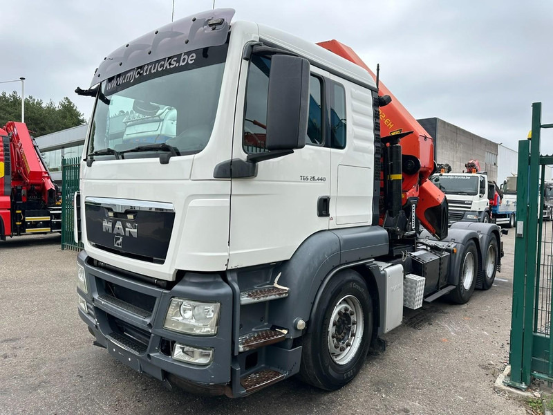 MAN TGS 26.440 6X4 SZM + (22m) KRAN PALFINGER PK62002 E 6x H + 1ME - RETARDER - EURO 5 - BE TRUCK - Trækker: billede 3 MAN TGS 26.440 6X4 SZM + (22m) KRAN PALFINGER PK62002 E 6x H + 1ME - RETARDER - EURO 5 - BE TRUCK - Trækker: billede 3