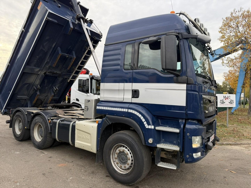 MAN TGS 33.480 6x4 ZSM + KIPPER - WECHSEL / WISSELSYSTEEM / DOUBLE PVA - RETARDER - HUB REDUCTION - BE TRUCK - Trækker: billede 1 MAN TGS 33.480 6x4 ZSM + KIPPER - WECHSEL / WISSELSYSTEEM / DOUBLE PVA - RETARDER - HUB REDUCTION - BE TRUCK - Trækker: billede 1