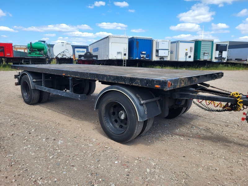 Trailor 2-AS PLATTE AANHANGER - SMB - AIR SUSPENSION - DOUBLE WHEELS - Ladtrailer: billede 1 Trailor 2-AS PLATTE AANHANGER - SMB - AIR SUSPENSION - DOUBLE WHEELS - Ladtrailer: billede 1