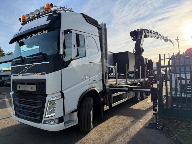 Volvo FH 420 8x4 TRIDEM PRITSCHE + (31m!) KRAN HIAB 858 E-7 + JIB X-5 + WINCH - 114.000km - BE TRUCK - Lastbil med lad, Lastbil med kran: billede 3 Volvo FH 420 8x4 TRIDEM PRITSCHE + (31m!) KRAN HIAB 858 E-7 + JIB X-5 + WINCH - 114.000km - BE TRUCK - Lastbil med lad, Lastbil med kran: billede 3