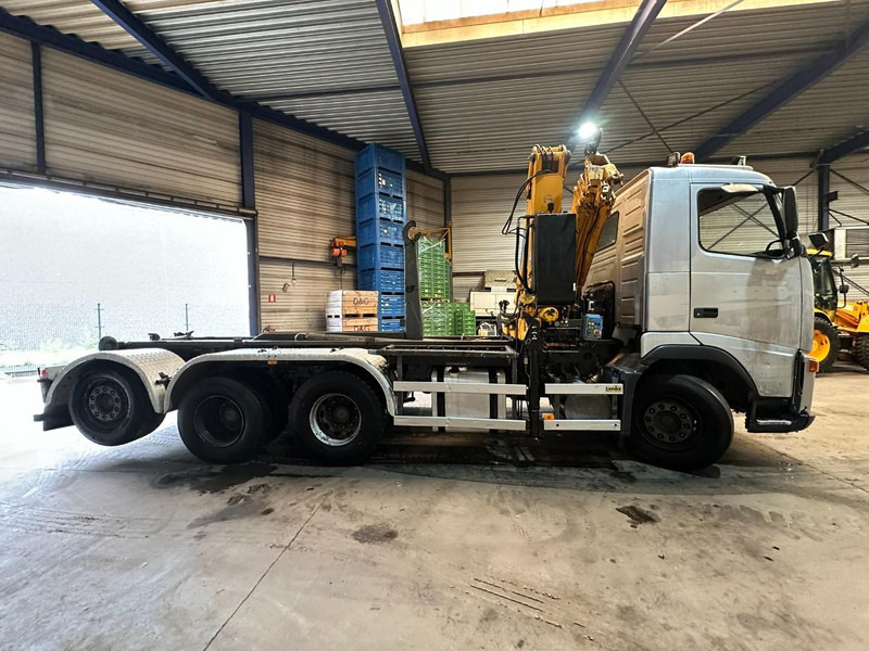 Volvo FH12-420 8x4 HOOKLIFT AJK + CRANE EFFER 250 - 3S - RADIO - TRIDEM LIFT + STEERING AXLE - I SHIFT - BE TRUCK - Lastbil kroghejs, Lastbil med kran: billede 4 Volvo FH12-420 8x4 HOOKLIFT AJK + CRANE EFFER 250 - 3S - RADIO - TRIDEM LIFT + STEERING AXLE - I SHIFT - BE TRUCK - Lastbil kroghejs, Lastbil med kran: billede 4